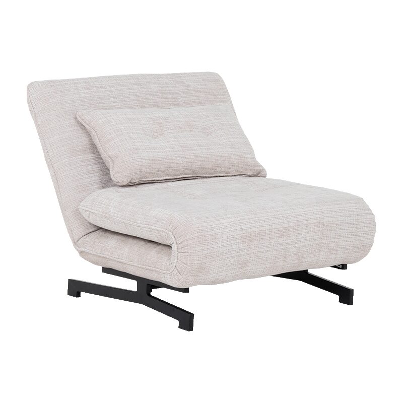 Разтегателен фотьойл OLIVIA – крем