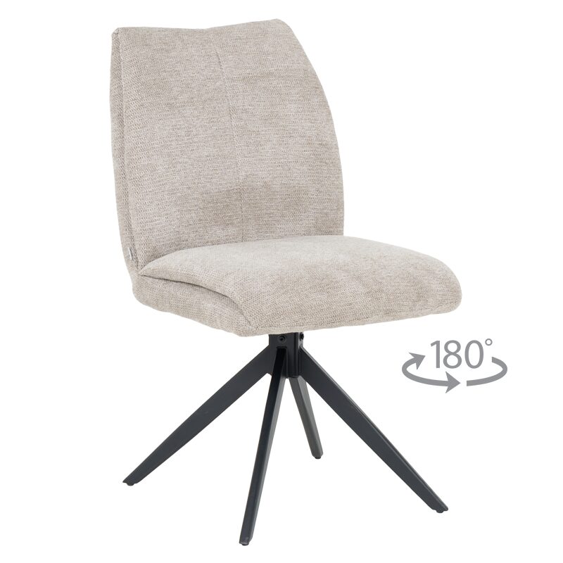 Трапезен стол NEWRY – бежов