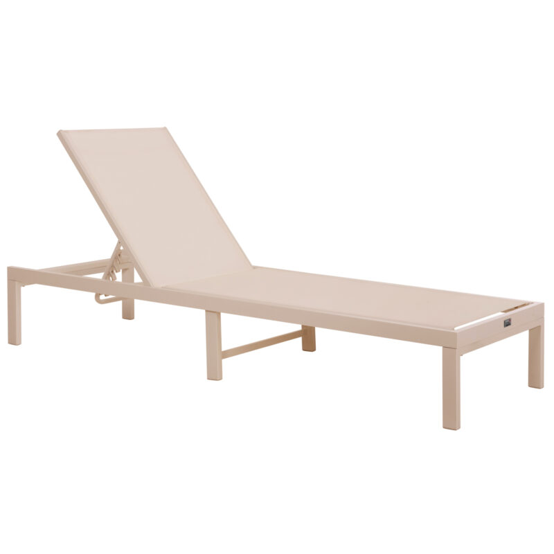 Легло, ALUMINUM SUNBED THATCHER, Антрацит, Алуминий, 197х64х92см.