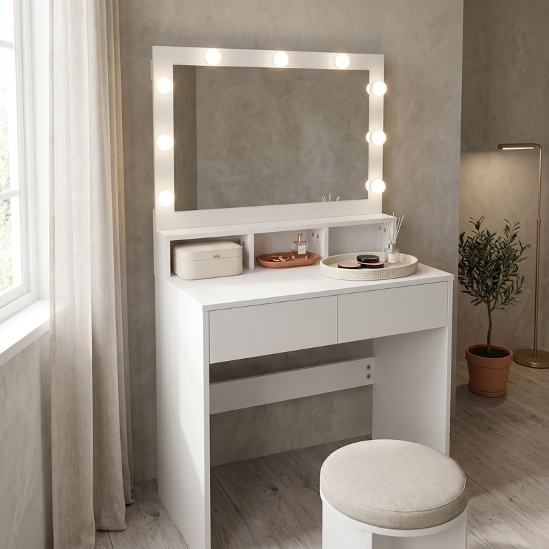 Тоалетка, Vanity, 80х40х140см.