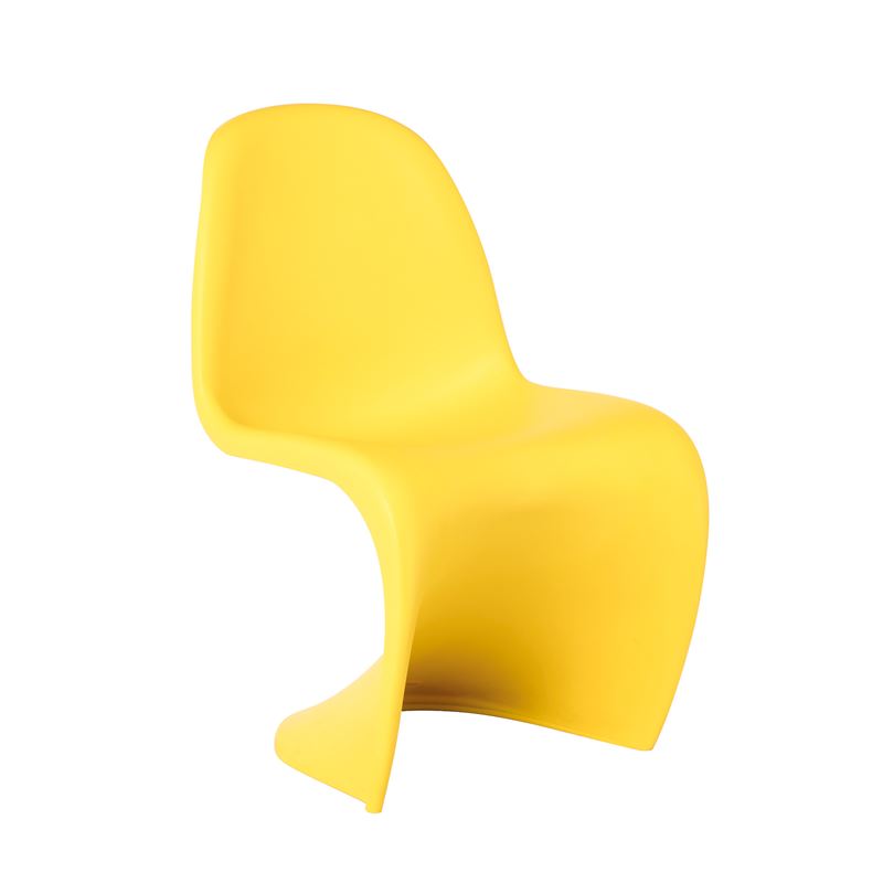 Стол, Kid Chair, Жълт, Пластмаса, 32х40х55см.