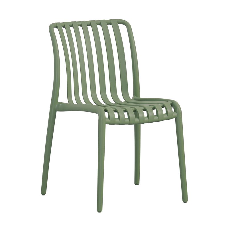 Стол, MODA-H, Зелен, Пластмаса, 52х57х80см.