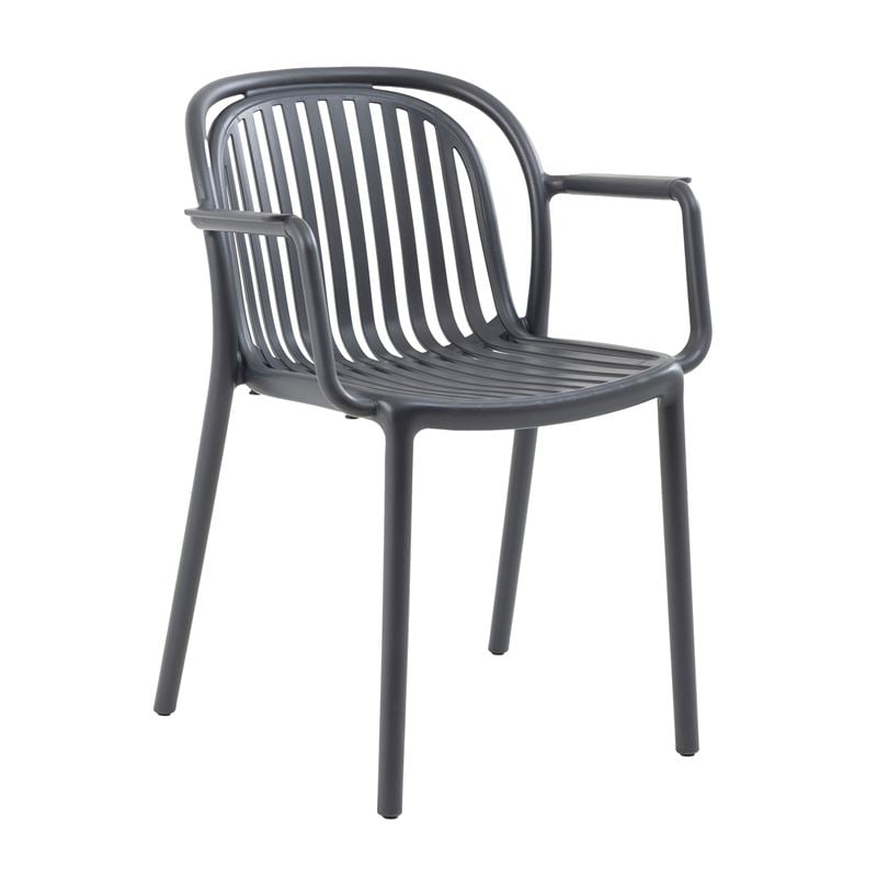 Фотьойл, Armchair, Антрацит, Пластмаса, 58х59х77см.