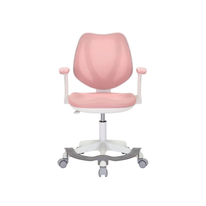 Детски стол RFG Sweety White, меш, до 100 kg, розов
