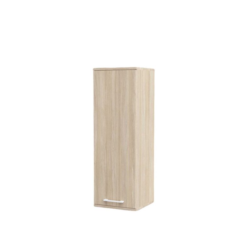 Шкаф RFG Boxi, единичен, горен, 36 х 37 х 105.1 cm, ПДЧ, светъл дъб