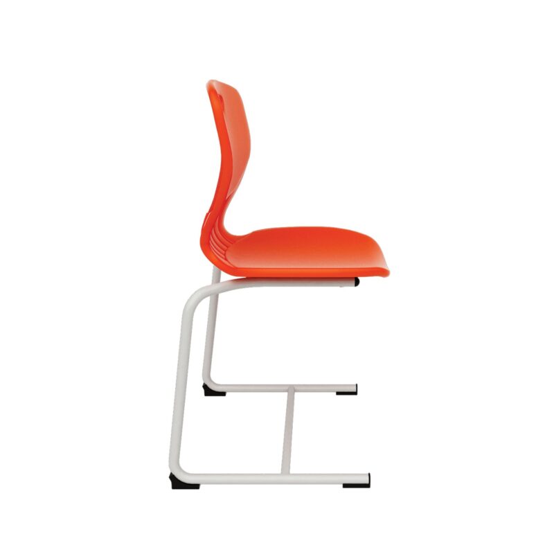 Ученически стол RFG Maxima C, от VIII до XII клас, 43 х 45 х 46 cm, до 120 kg, мандарина