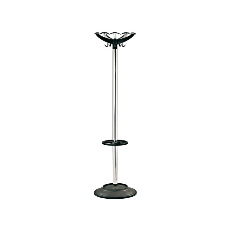 Закачалка RFG Trento 173 cm, хром и черни елементи