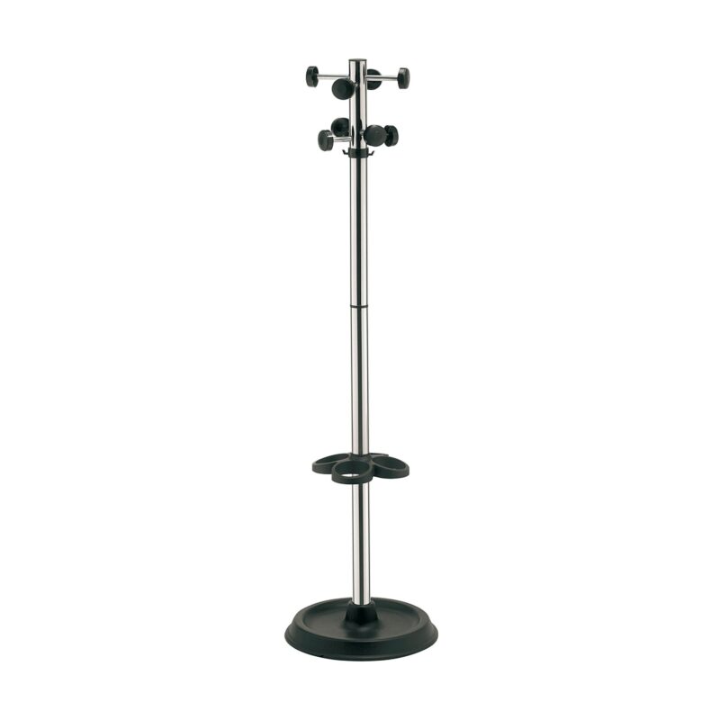 Закачалка RFG Orto 172 cm, хром и черни елементи