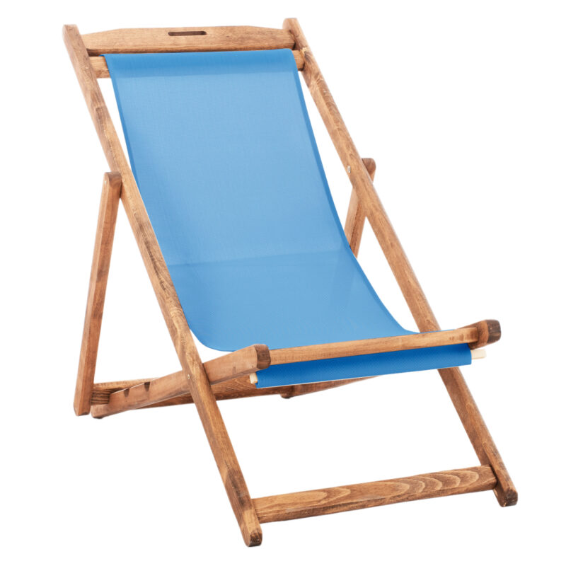 Стол, BEACH CHAIR, Антрацит, Дърво, 55.5х97х105см.