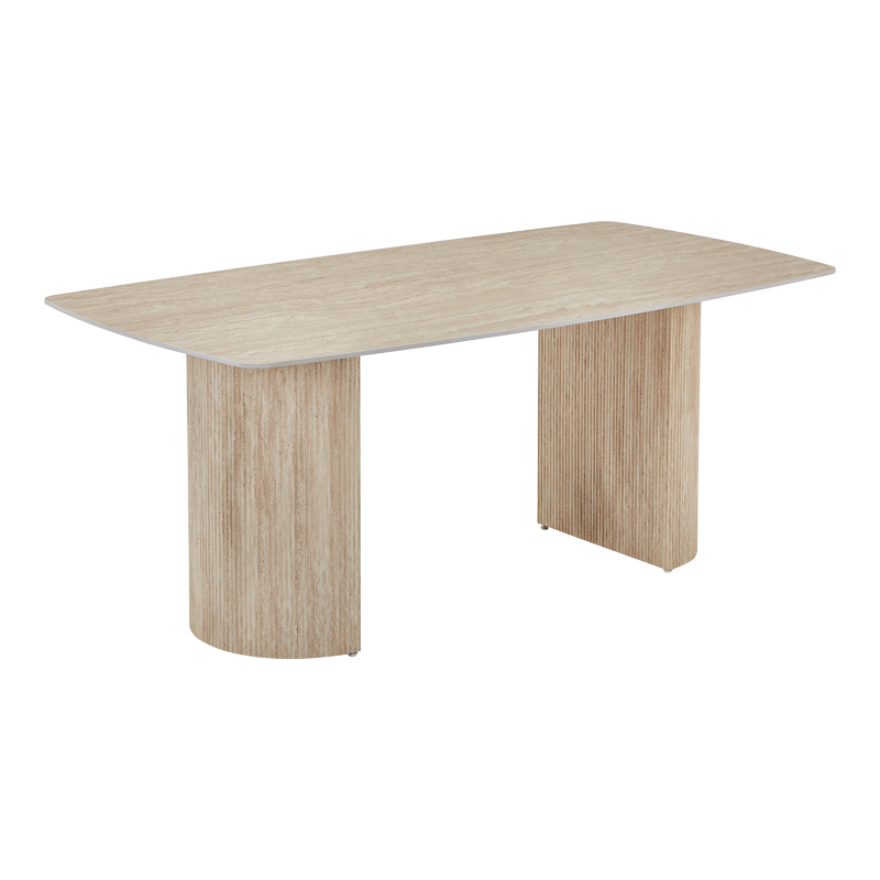 Маса, mdf-sandstone in travertine look, 180х90х74см.