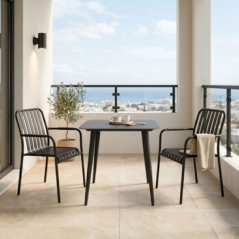 Трапезен комплект, Heven Vista, 80х80х72см.
