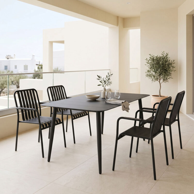 Трапезен комплект, Heven Vista, 150х80х72см.