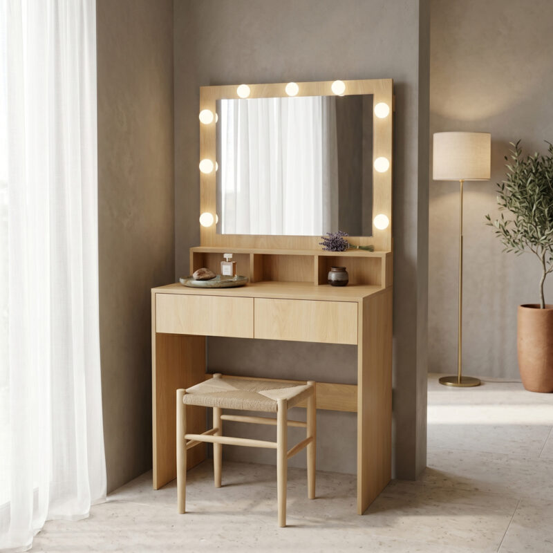 Тоалетка, Vanity, 80х40х140см.
