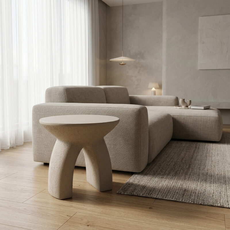 Маса, MGO mocha side table, 40х40х37см.